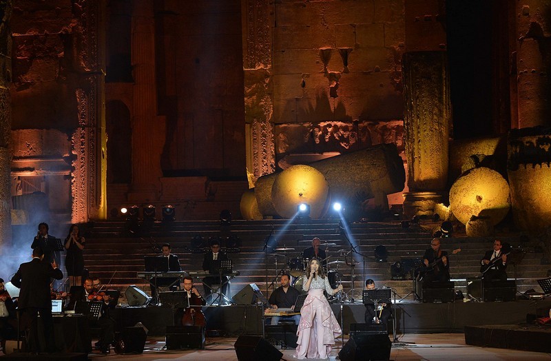 Samira Said at Baalbeck Festival